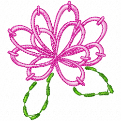 Flowers And Tree Embroidery Design 7 Flowers And Tree Embroidery Design 7